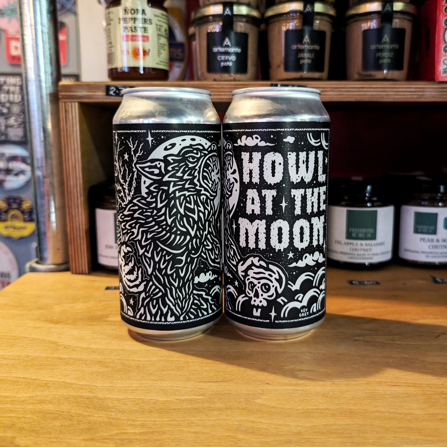 Black Iris - Howl At The Moon - IPA - 5.4% - 440ml Can