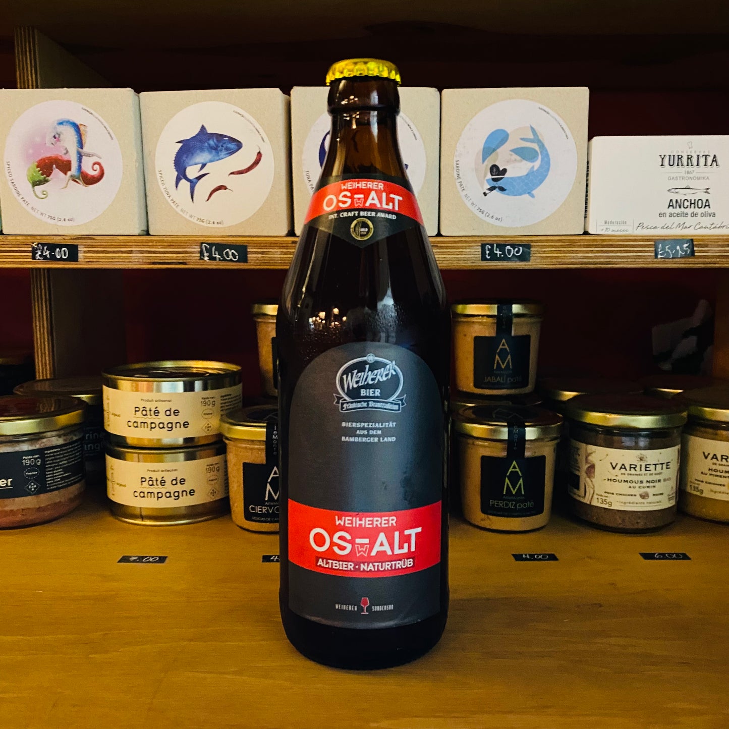 Weiherer Bier - Os-wAlt - Altbier - 4.2% - 500ml Bottle