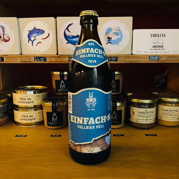Püttner Bräu - Einfach's Vollbier Hell - Helles Lager - 4.7% - 500ml Bottle