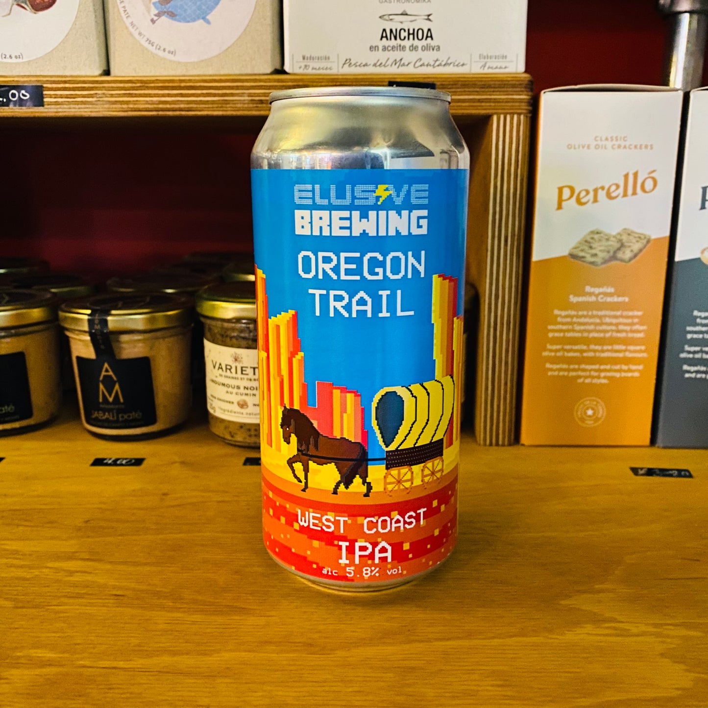 Elusive Brewing - Oregon Trail - West Coast IPA - 5.8% - 440ml Can