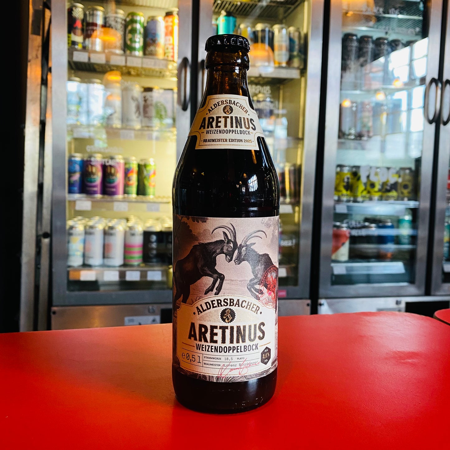 Brauerei Aldersbach - Aretinus - Weizen Doppelbock - 8.0% - 500ml Bottle