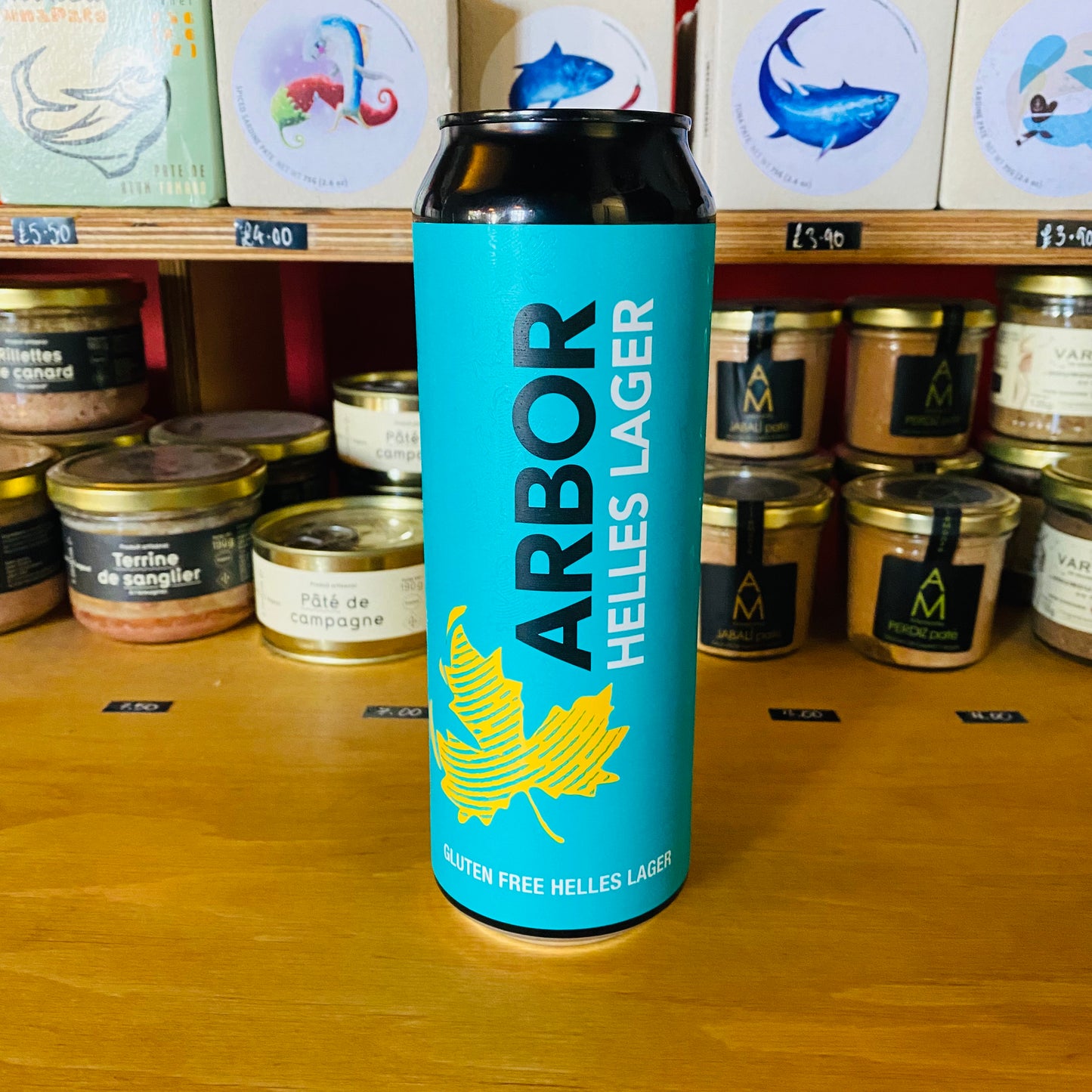 Arbor Ales - GF Helles Lager - 4.2% - 568ml Can