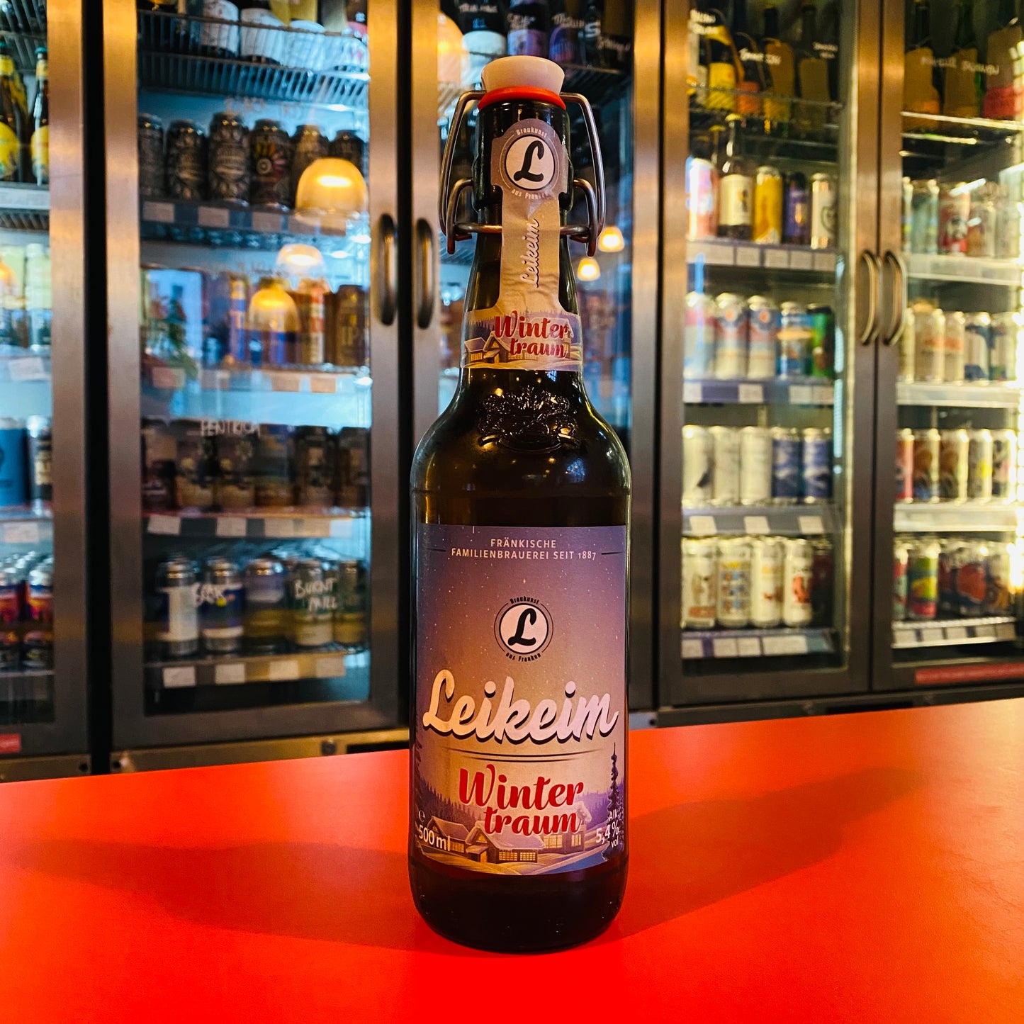 Brauhaus Leikeim - Wintertraum - Winter Lager - 5.4% - 500ml Bottle