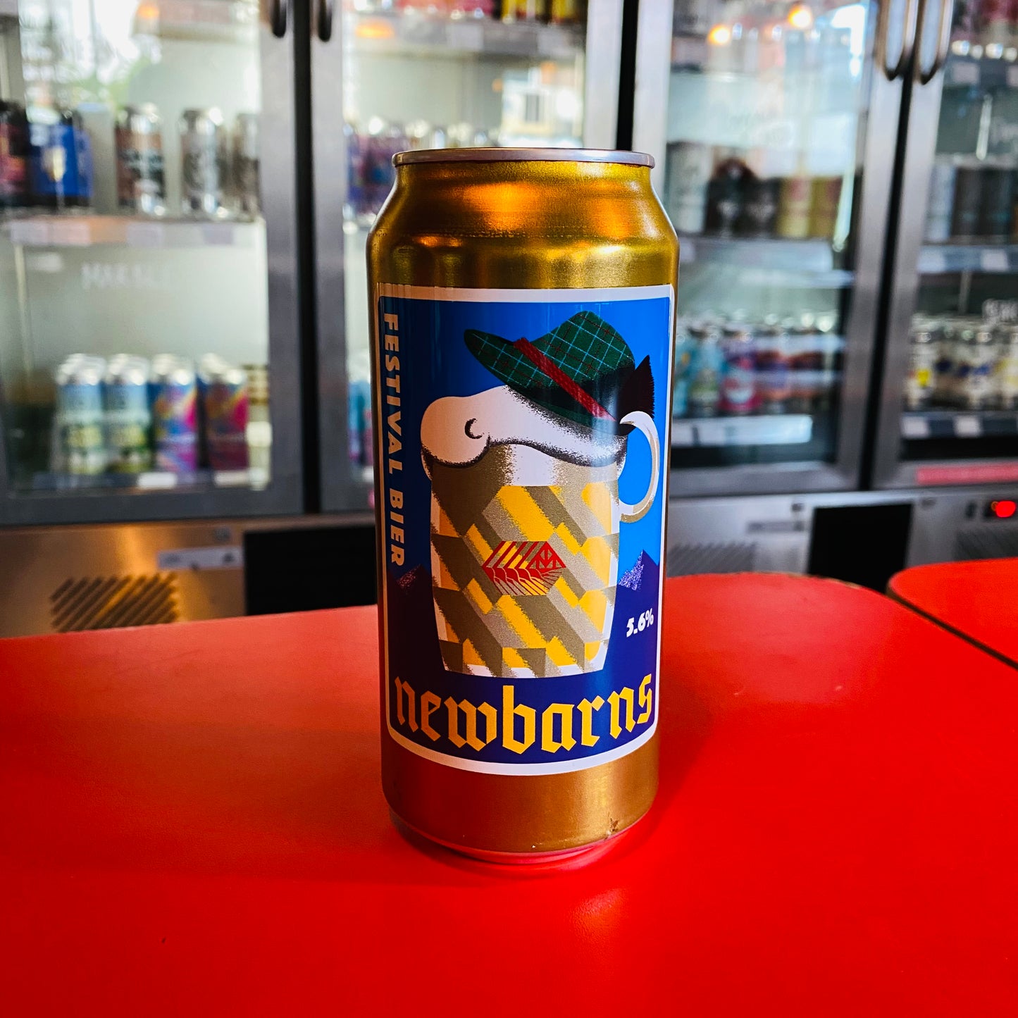 Newbarns - Festival Bier - Golden Lager - 5.6% - 440ml Can