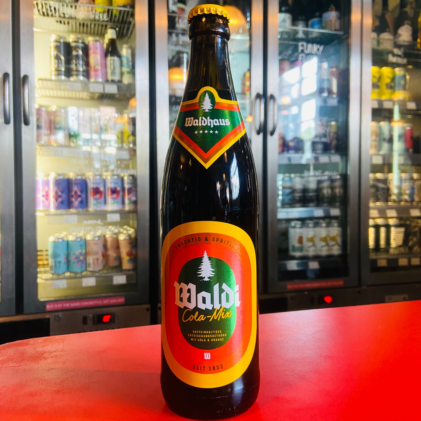 Waldhaus - Waldi Cola-Mix - Cola/Orange Mix Soft Drink - 500ml Bottle
