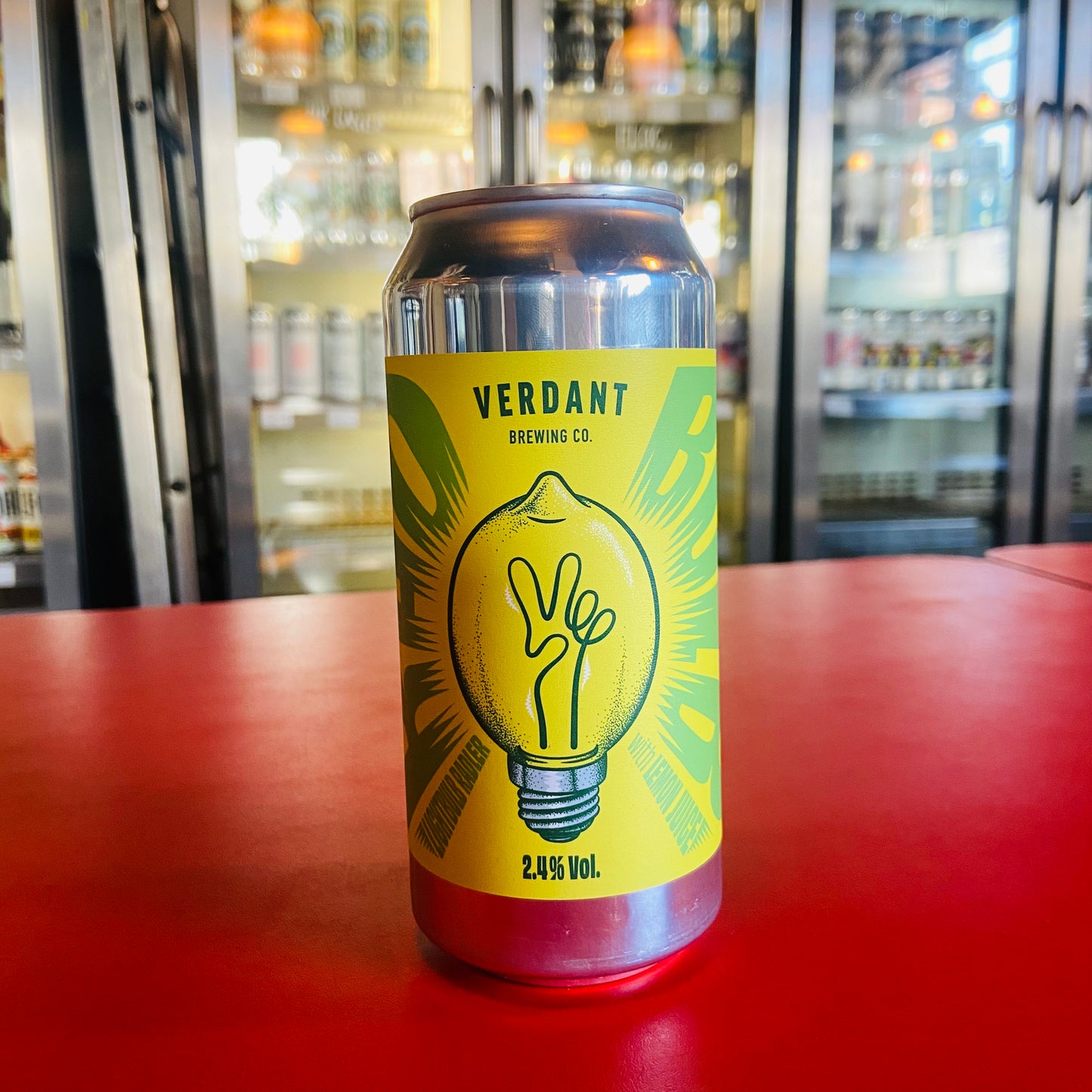 Verdant Brewing Co. - Radbulb - Lemon Radler - 2.4% - 440ml Can