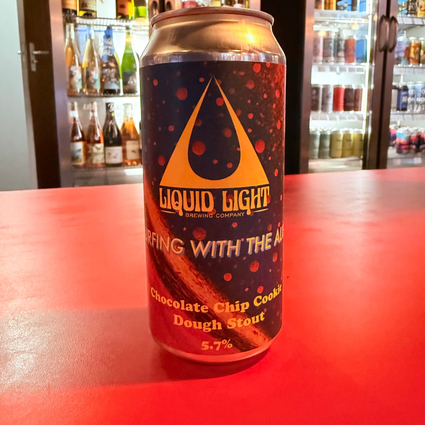 Liquid Light - Surfing With The Alien - Chocolate Chip Cookie Dough Stout - 5.7% - 440ml Can