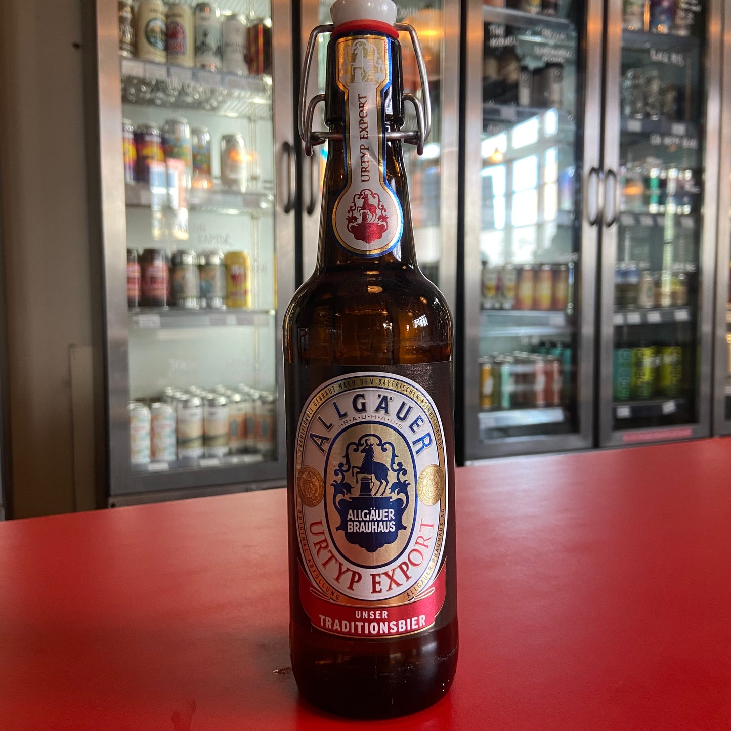 Allgäuer Brauhaus - Urtypt Export - Export Lager - 500ml Bottle