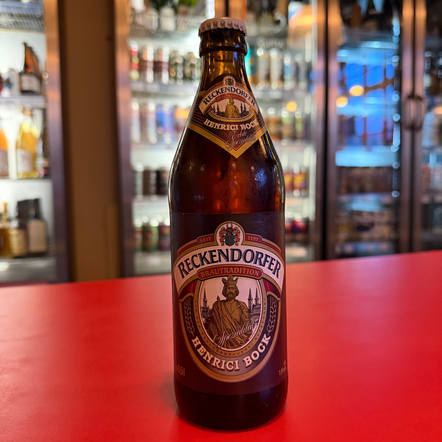 Schlossbrauerei Reckendorfer - Henrici Bock - 7.0% - 500ml Bottle
