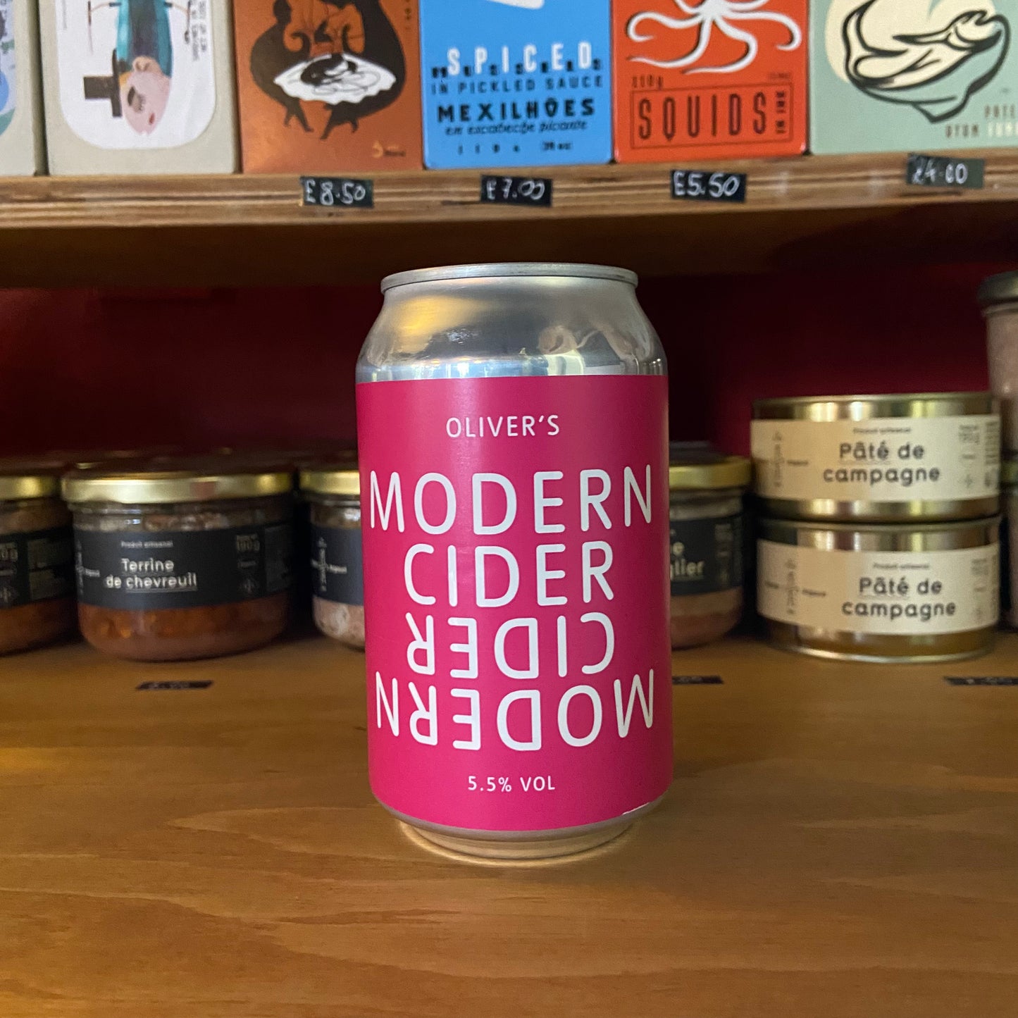 Oliver's Cider - Modern Cider - Cider - 5.5% - 330ml Can