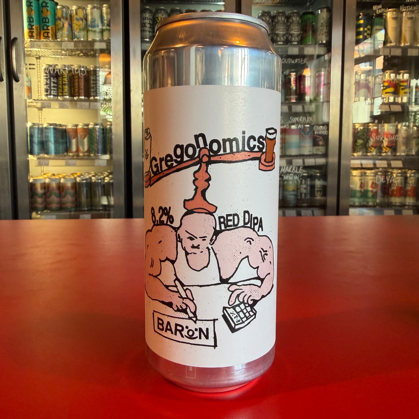 Baron - Gregonomics - Red DIPA - 8.2% - 500ml Can