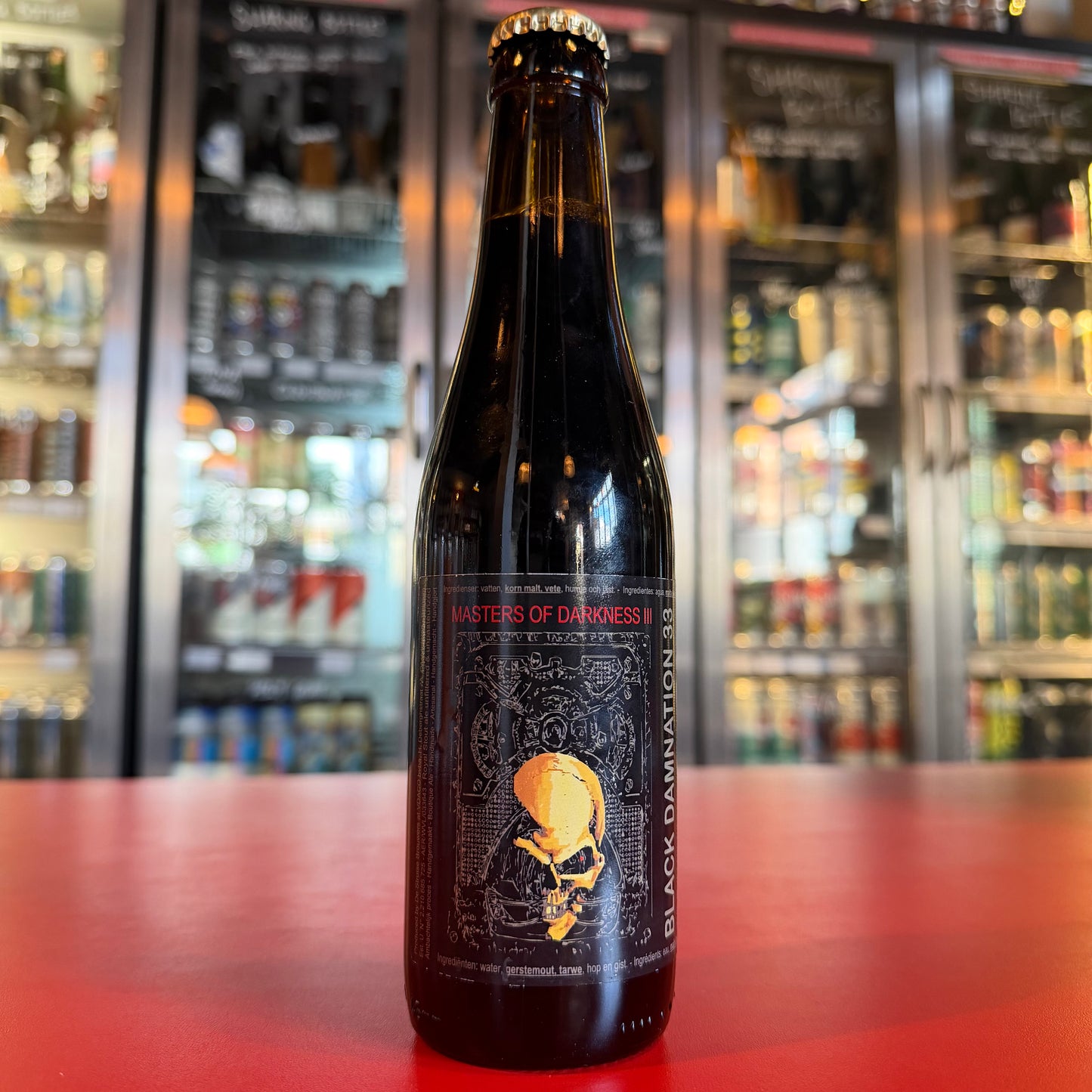 De Struise Brouwers - Black Damnation || 33 Masters of Darkness III - Imperial Stout - 12% - 330ml Bottle
