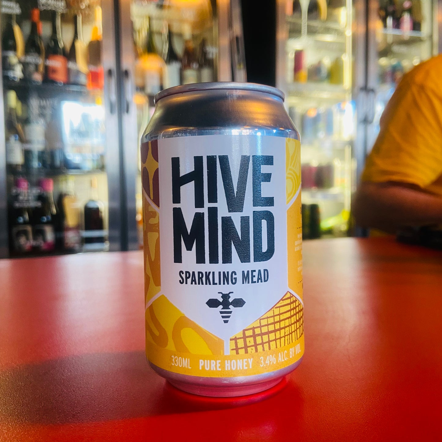 Hive Mind - Pure Honey Sparkling Mead - 3.4% - 330ml Can