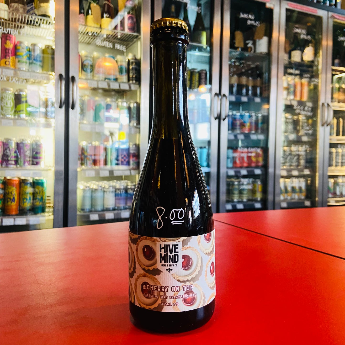 Hive Mind - Cherry On Top - Fruited Sparkling Mead - 8.0% - 375ml Bottle