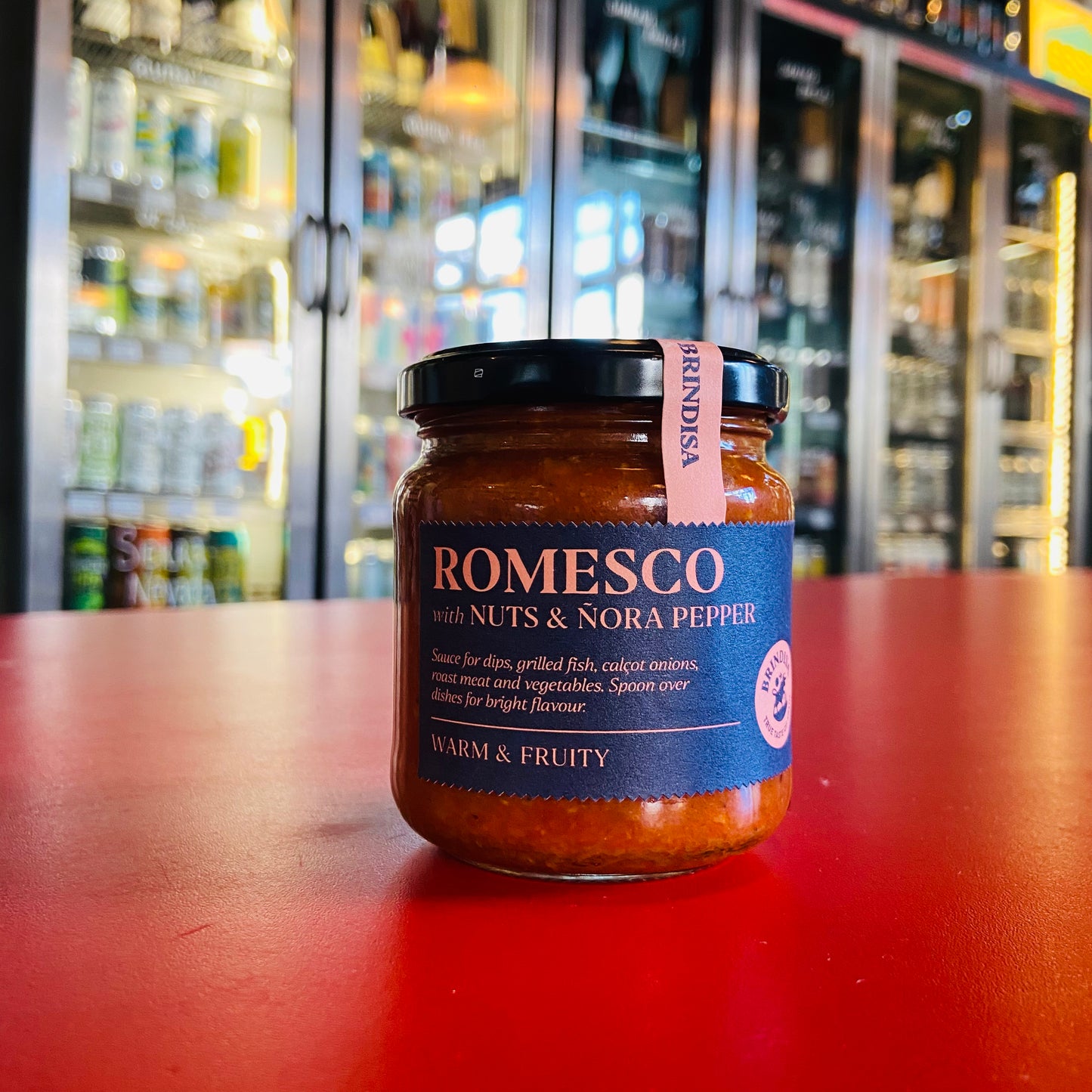 Brindisa - Romesco with Nuts & Nora Peppers - Romesco Sauce - 200g Jar