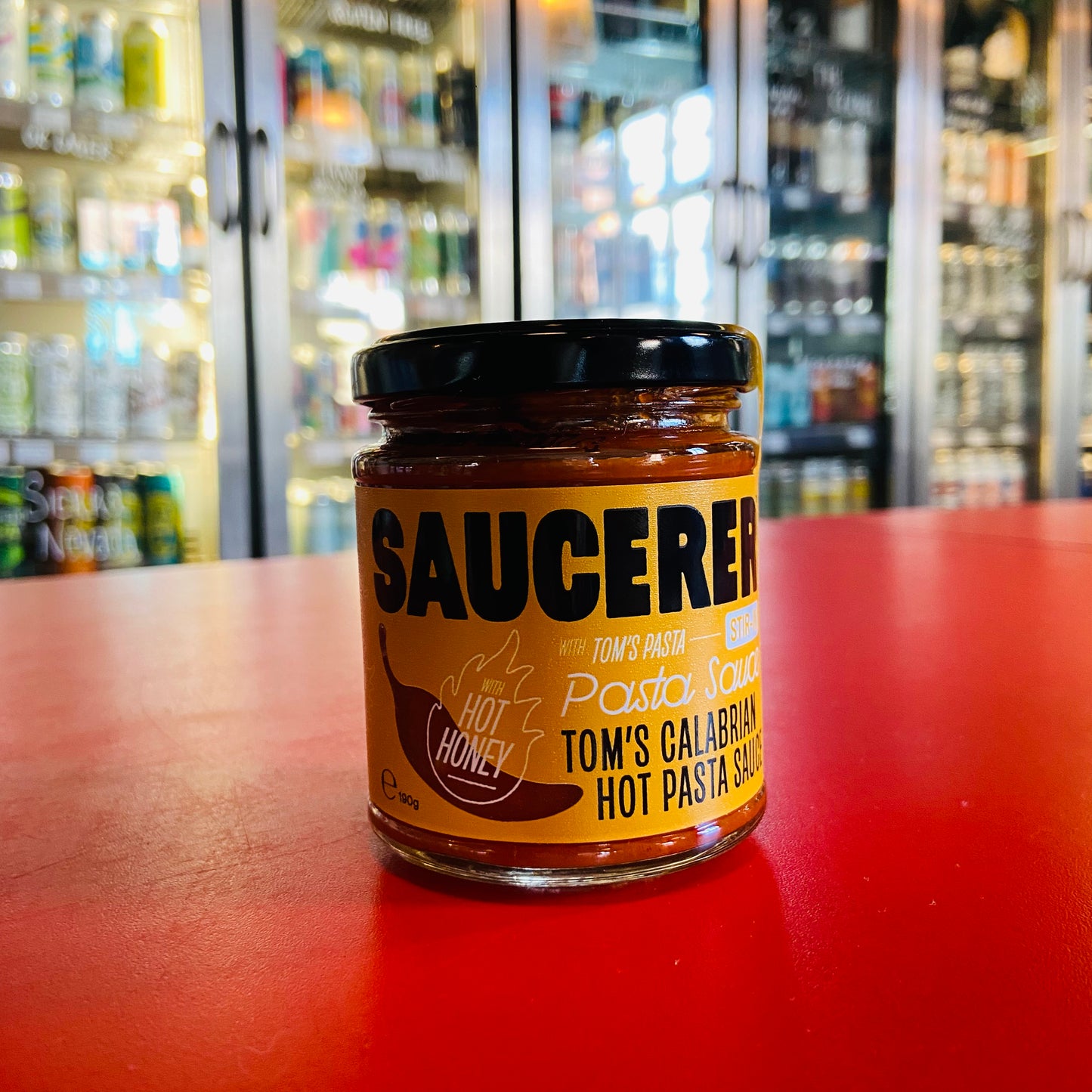 Saucerer - Tom's Calabrian Hot Pasta Sauce - 190g Jar