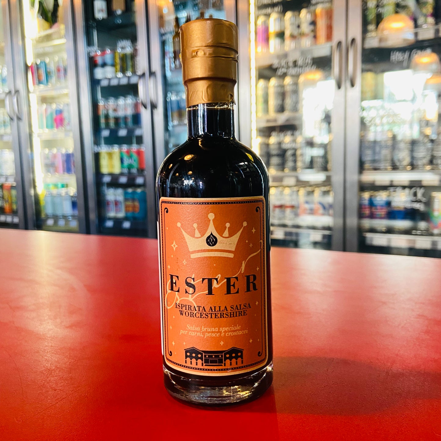 Acetomodena Ester Sauce - Balsamic-Based Worcestershire Sauce - 250ml Bottle