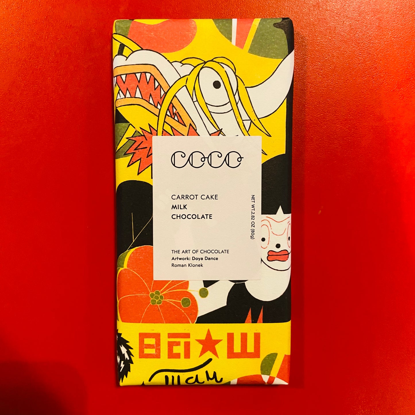 Coco Chocolatier - Carrot Cake Milk Chocolate - 80g