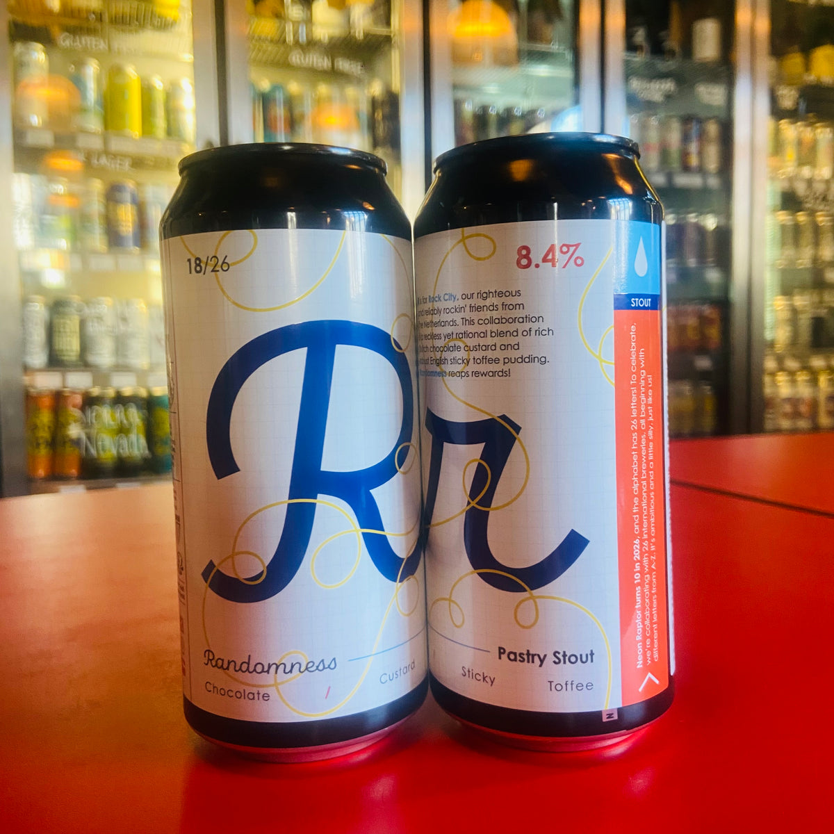 Neon Raptor x Rock City - Randomness - Pastry Stout - 8.4% - 440ml Can