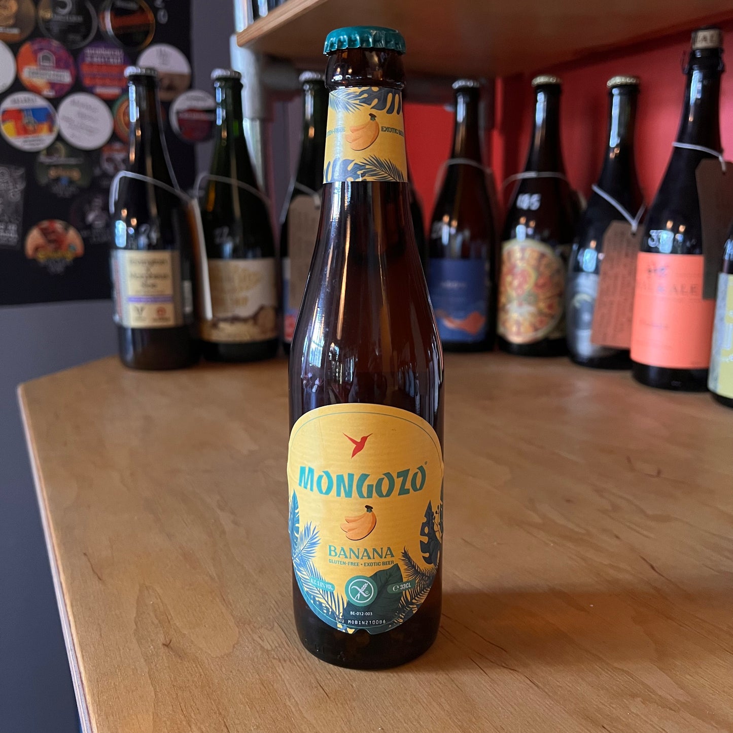 Mongozo - Banana - Fruit Beer - 3.6% - 330ml Bottle