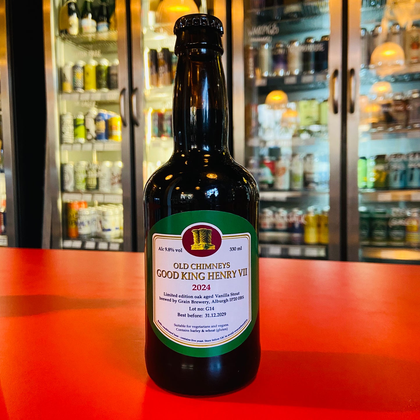 Old Chimneys - Good King Henry VII - Vanilla Stout - 9.8% - 330ml Bottle