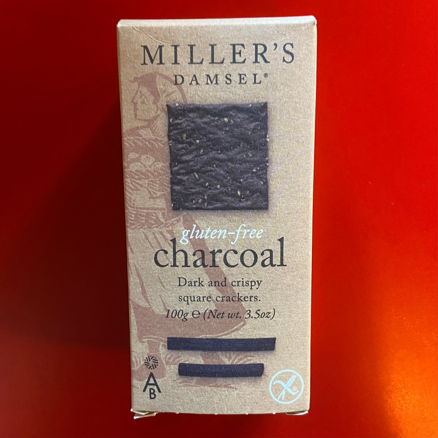 Miller's - Damsel Gluten Free Charcoal Crackers