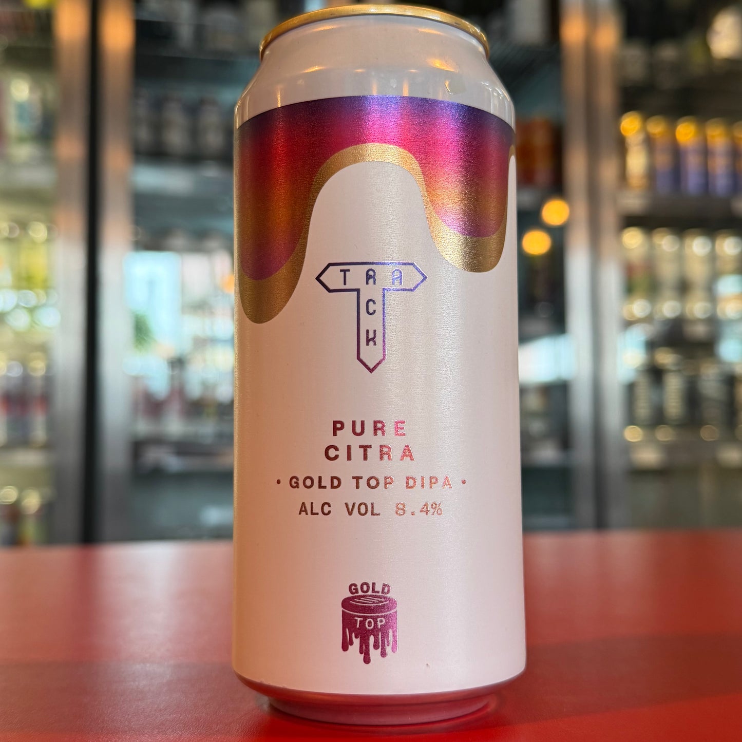 Track Brewing Co. - PURE Citra - Gold Top Double IPA - 8.4% - 440ml Can