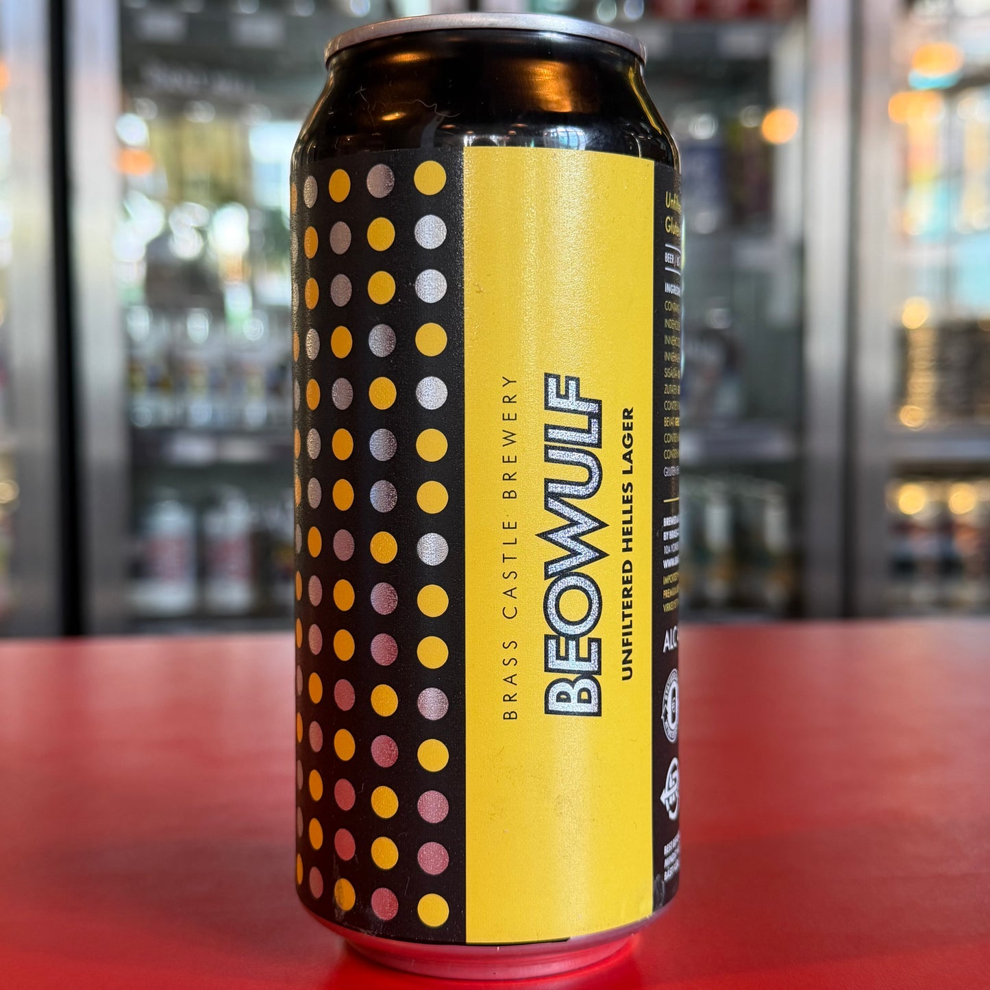 Brass Castle - Beowulf - GF Helles Lager - 4.2% - 440ml Can