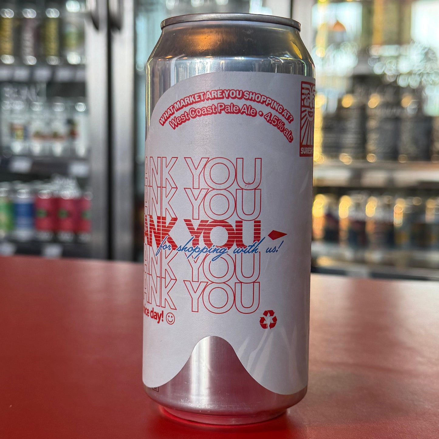 Sureshot - What Market Are You Shopping At? - GF West Coast Pale - 4.5% - 440ml Can