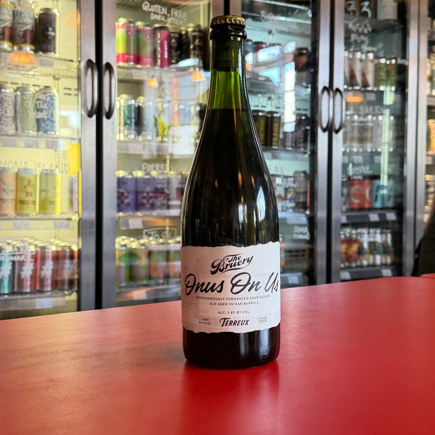 The Bruery Terreux - Onus On Us - Barrel Aged Spontaneously Fermented Ale - 5.9% - 750ml Bottle