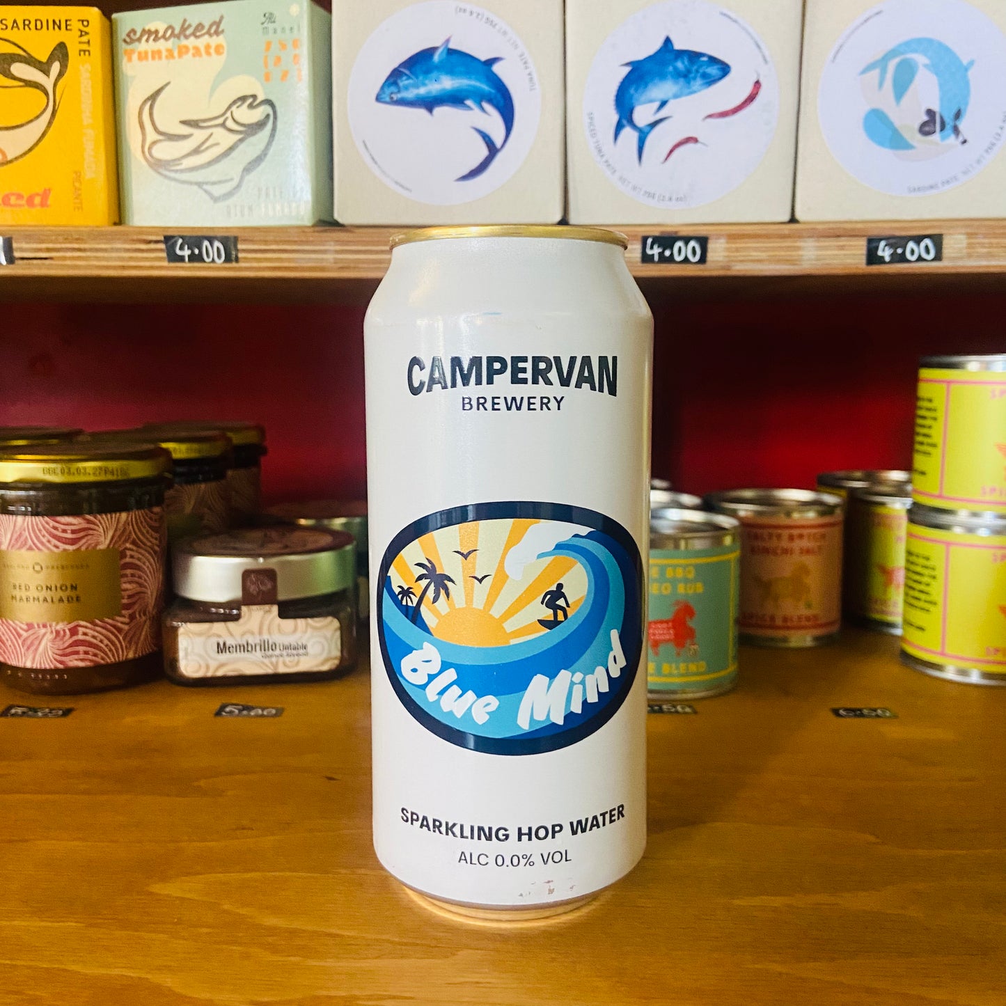 Campervan Brewery - Blue Mind - Sparkling Hop Water - 0.0% - 440ml Can