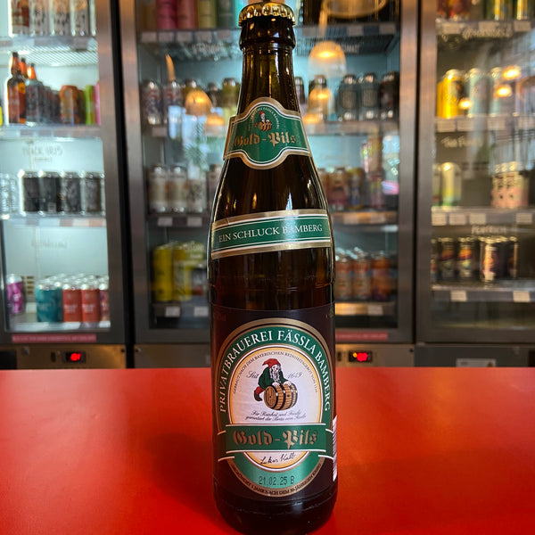 Fässla - Gold Pils - Pilsner - 5.5% - 500ml Bottle