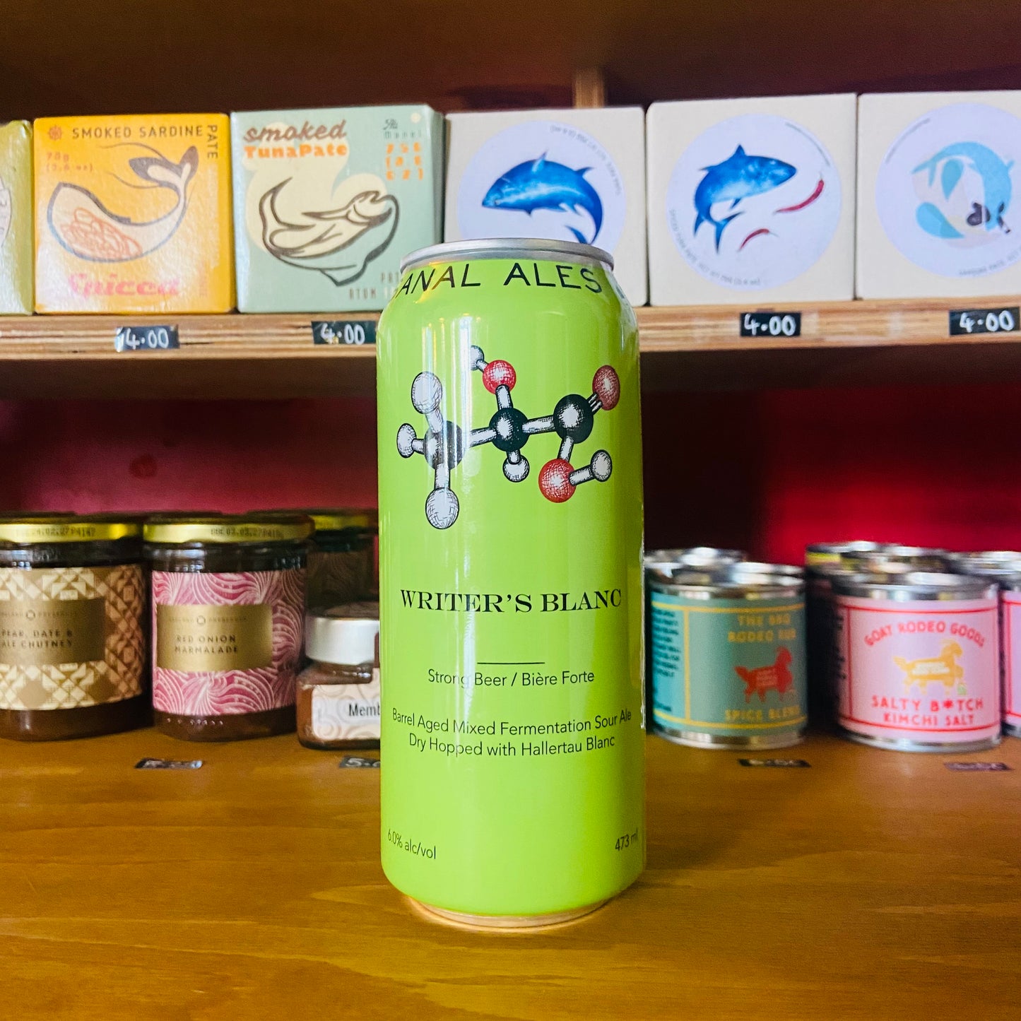 Trial & Ale - Writer's Blanc - Barrel Aged Mixed Fermentation Dry Hopped Sour Ale - 6.0% - 473ml Can