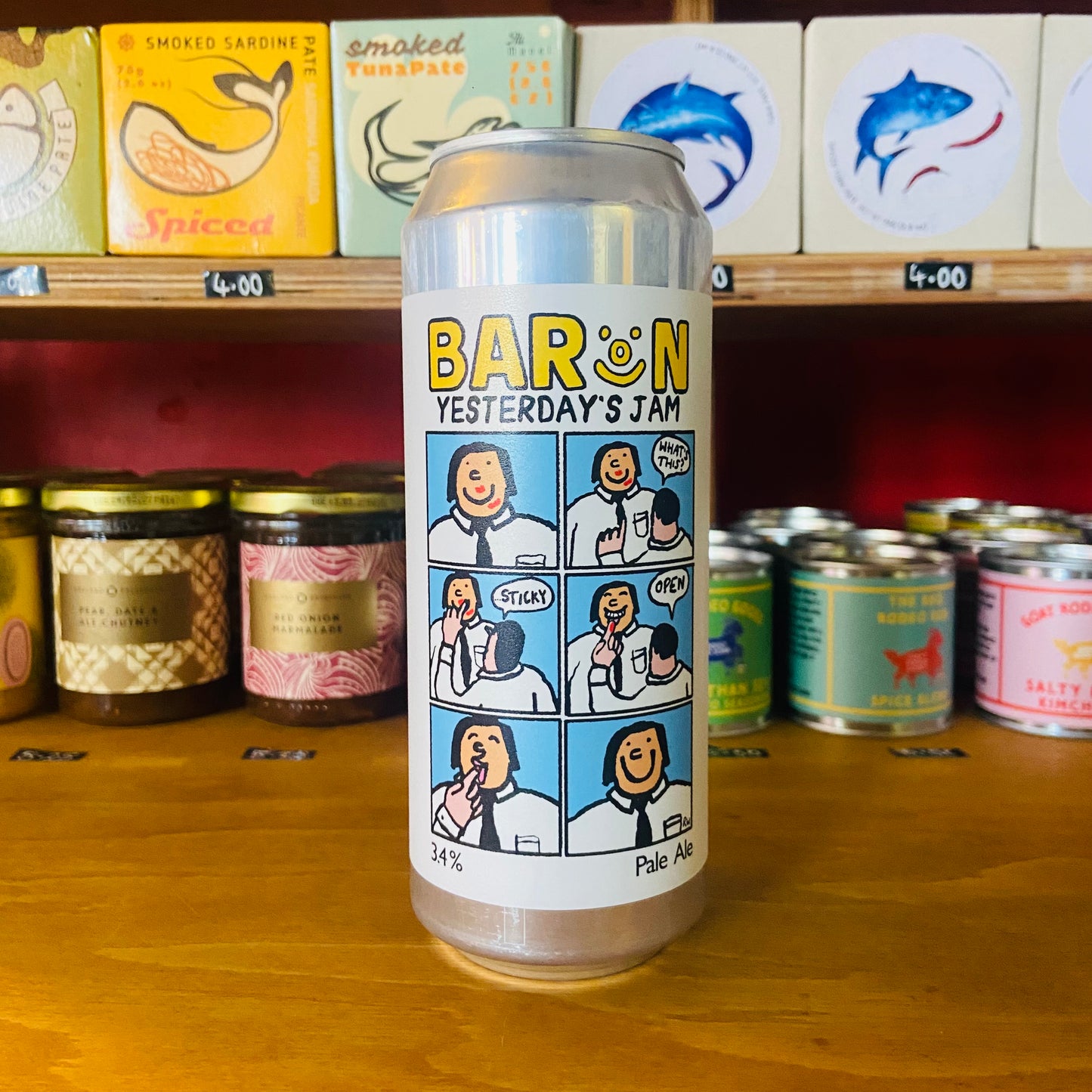 Baron - Yesterday's Jam - Pale Ale - 3.4% - 500ml Can