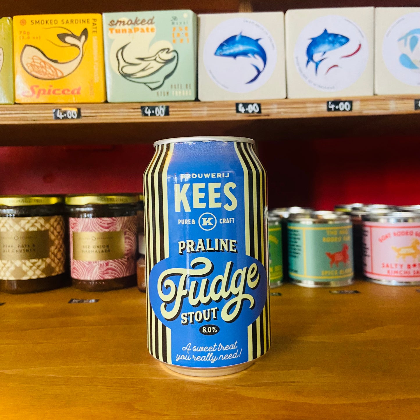 Brouwerij Kees - Praline Fudge Stout - Pastry Stout - 8.0% - 330ml Can