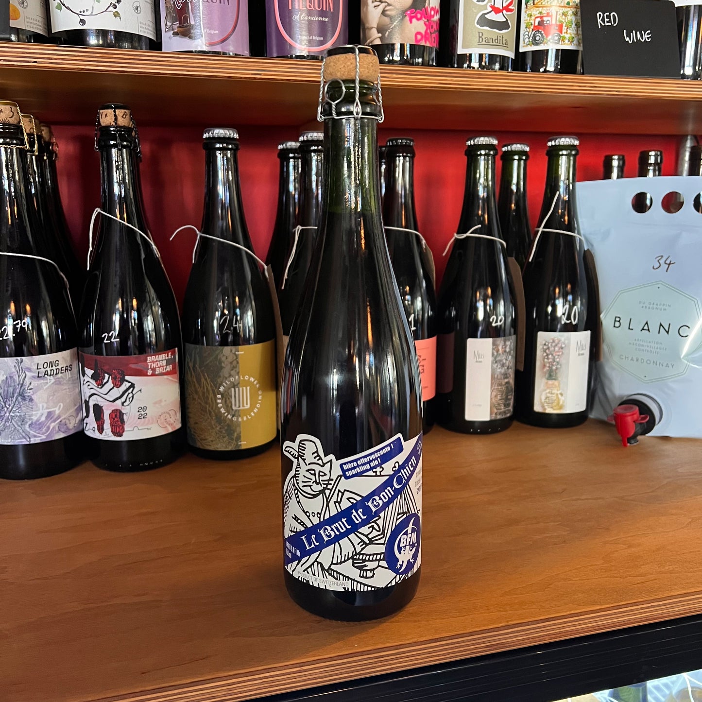 BFM - Le Brut De Bon-Chien - Barrel Aged Mixed Fermentation Beer - 12.5% - 750ml Bottle