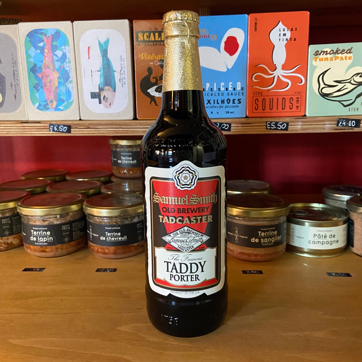 Samuel Smiths - Taddy Porter - Porter - 5.0% - 550ml Bottle