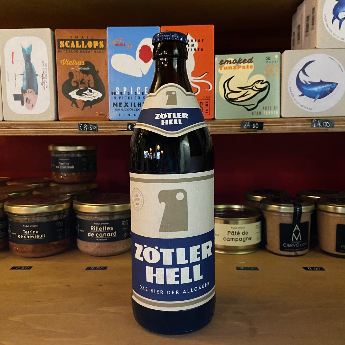 Zötler - Hell - Lager - 4.9% - 500ml Bottle