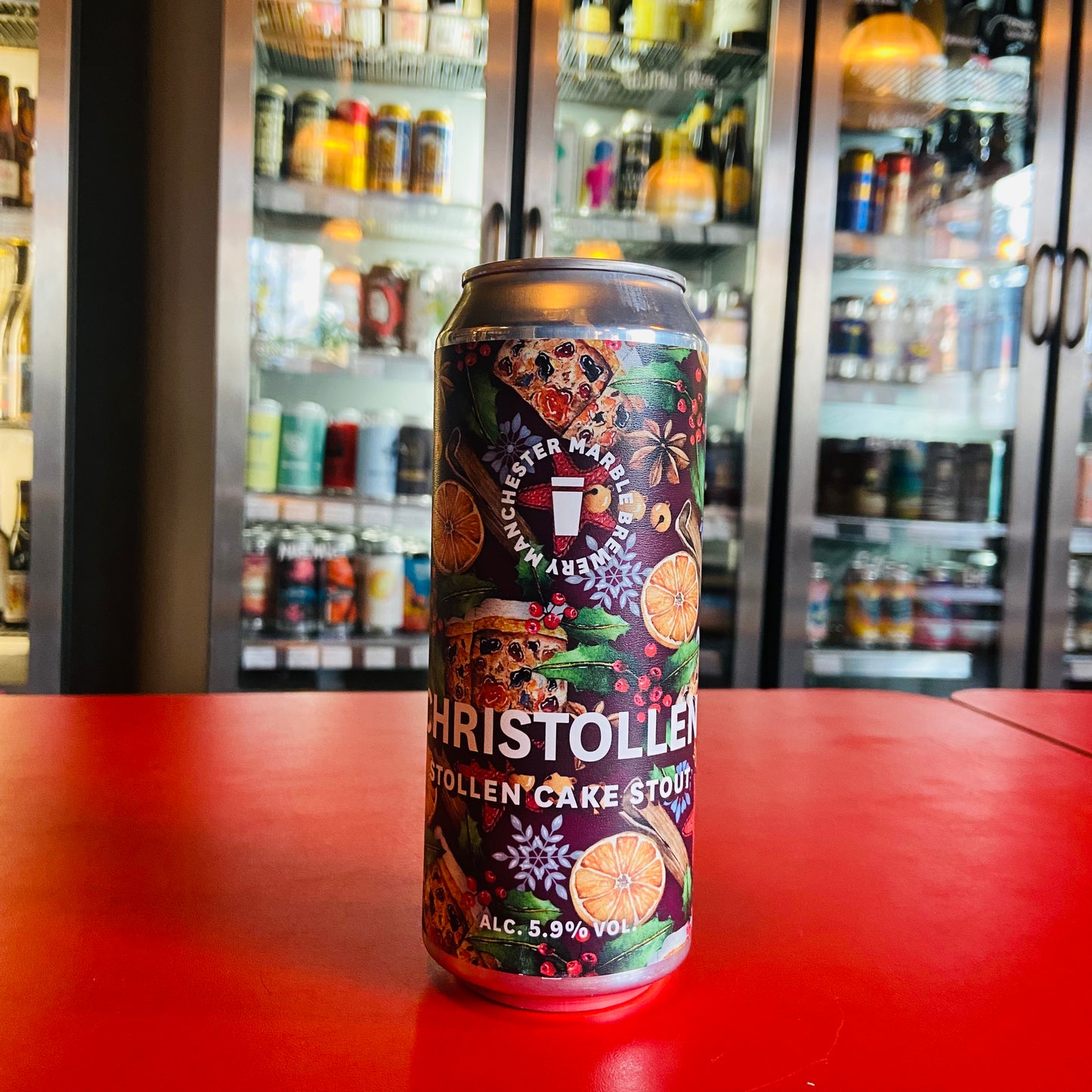 Marble - Christollen - Stollen Cake Stout - 4.9% - 500ml Can