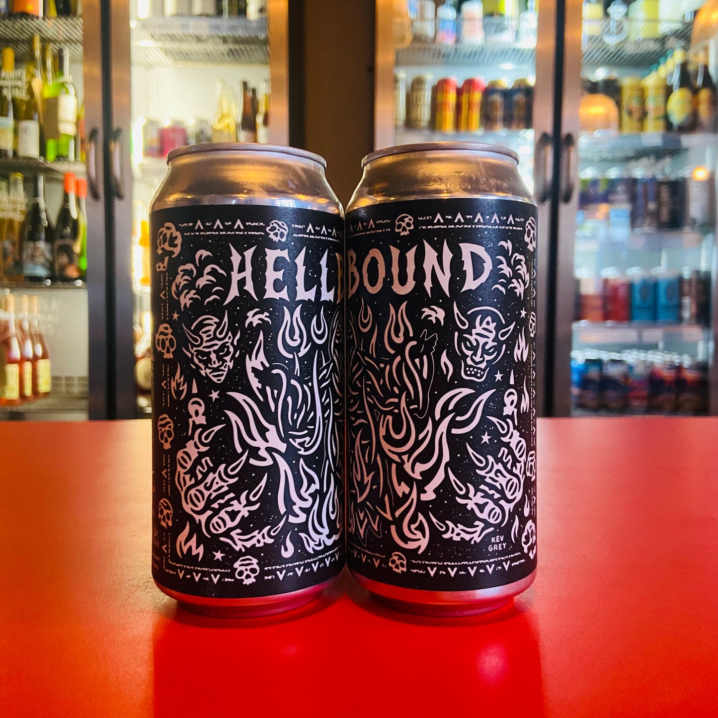 Black Iris Brewery x Dark Element Brew Co. - Hellbound - Double IPA - 8.4% - 440ml Can