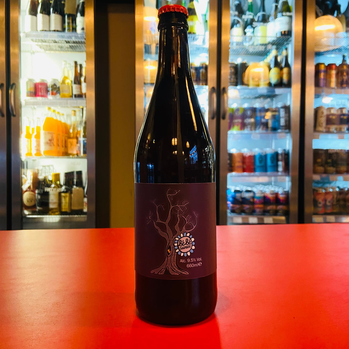 St Mars Of The Desert - Bébé Sauvage - Oak Foeder Aged Beer with Plum and Date - 9.5% - 660ml Bottle