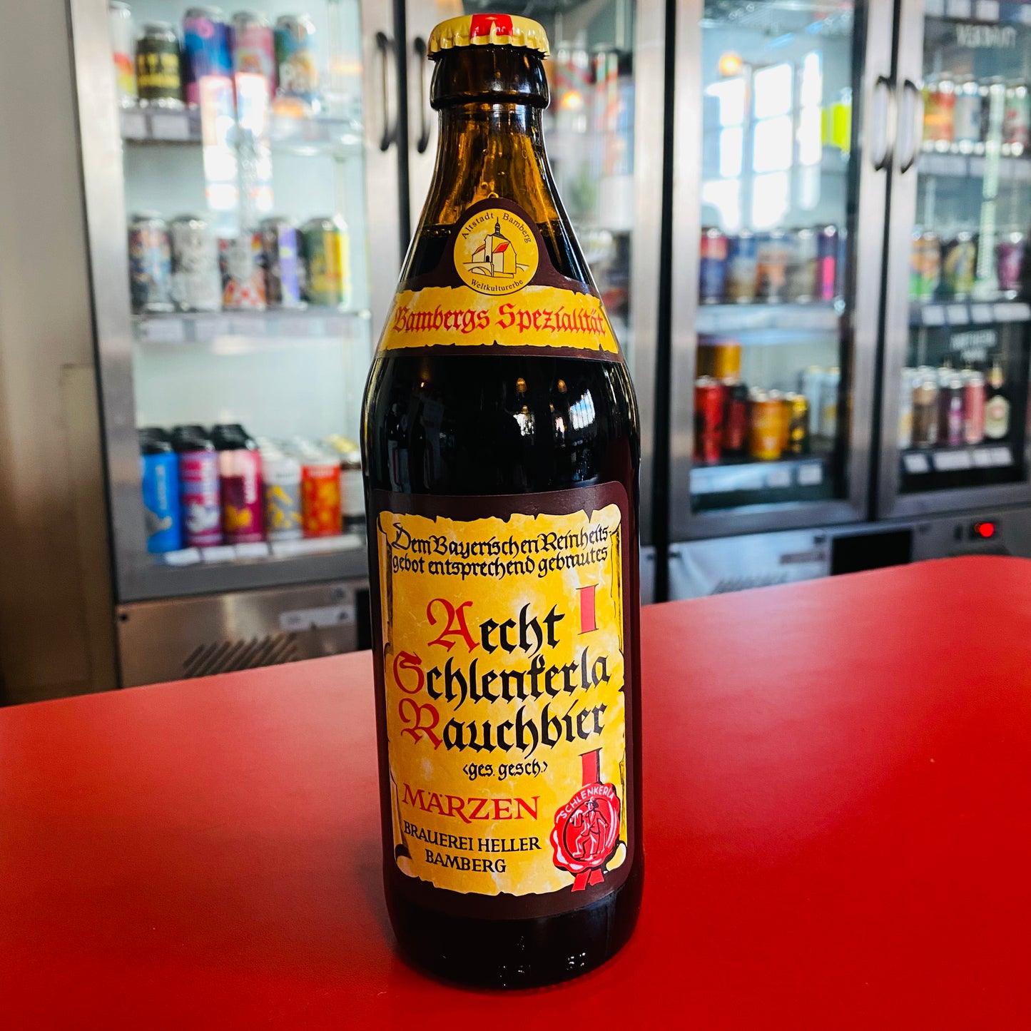 Aecht Schlenkerla Rauchbier - Marzen - Smoked Lager - 5.1% - 500ml Bottle