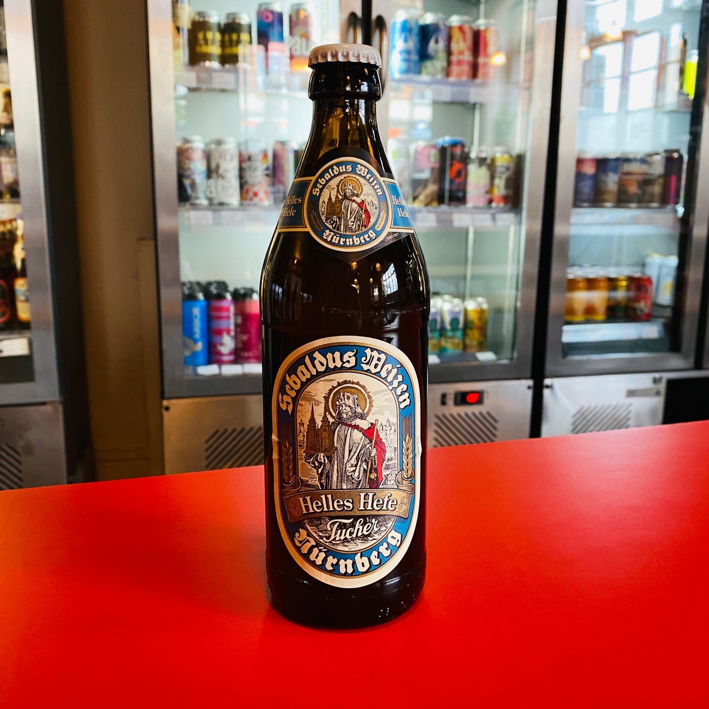 Tucher Traditionsbrauerei - Sebaldus Weizen Helles Hefe - Wheat Beer (Unfiltered) - 6.0% - 500ml Bottle