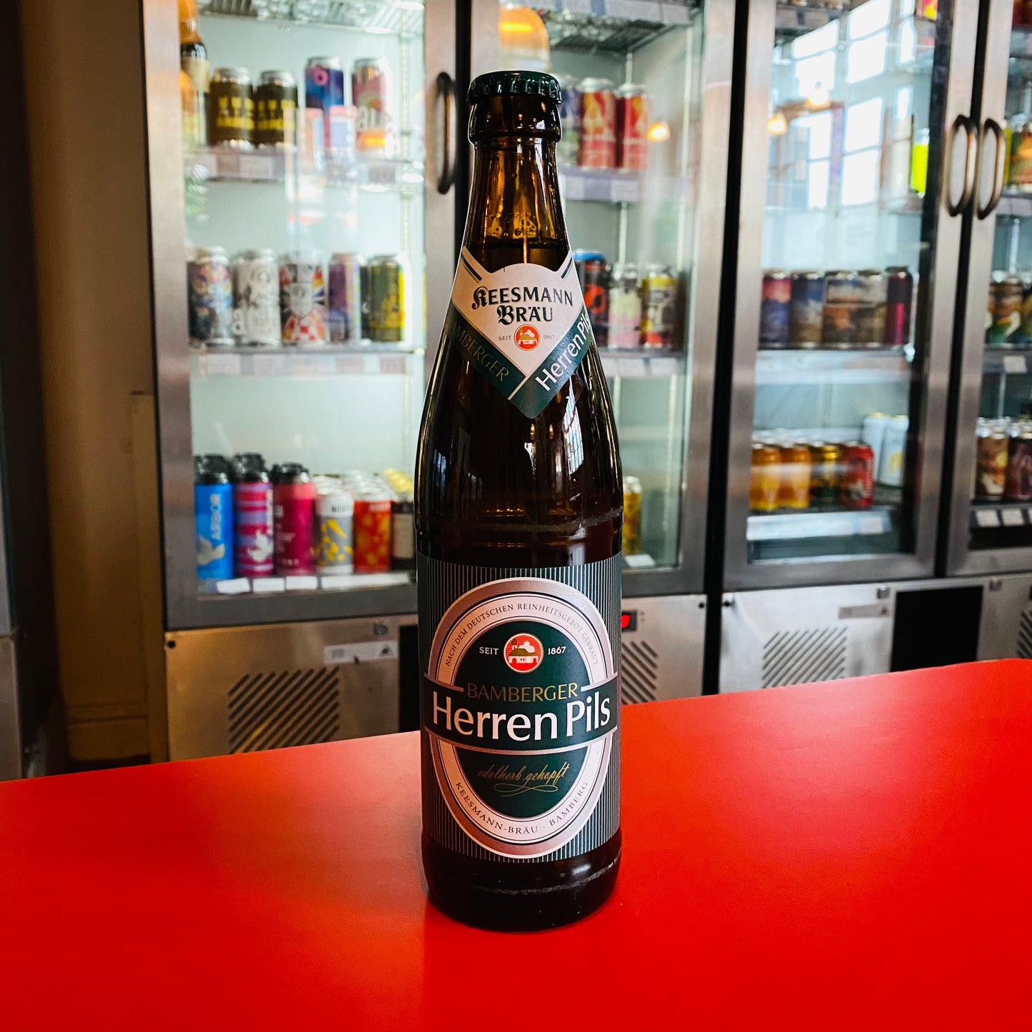 Keesmann Bräu - Bamberger Herren Pils - Pilsner - 4.8% - 500ml Bottle