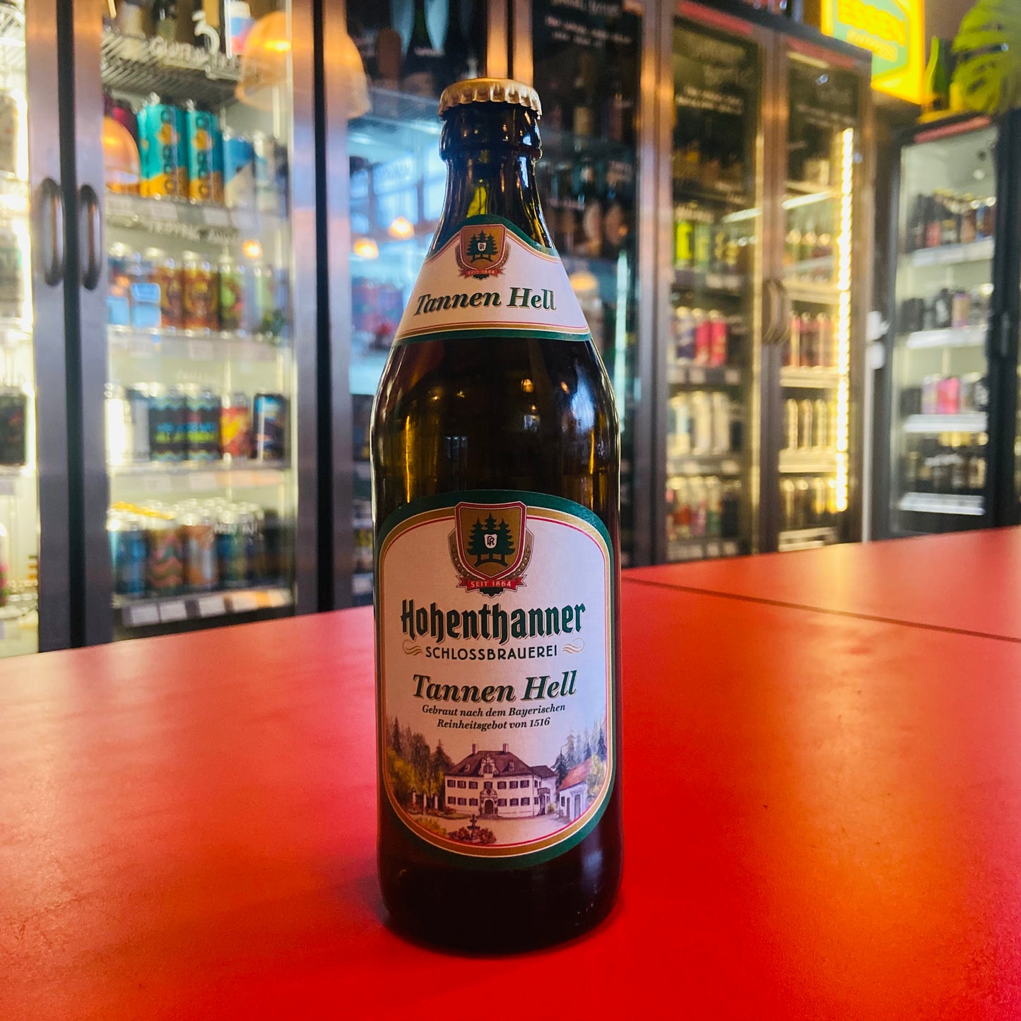 Hohenthanner Schlossbrauerei - Tannen Hell - Helles Lager - 5.0% - 500ml Bottle