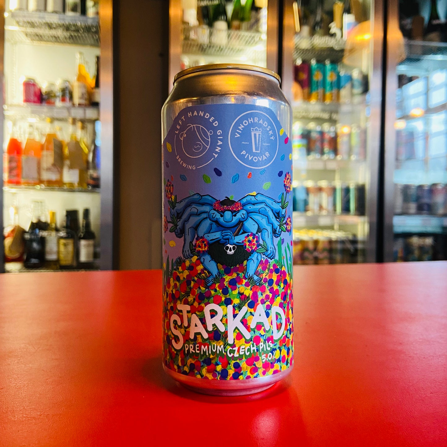 Left Handed Giant x Vinohradsky Pivovar - Starkad - Premium Czech Pilsner - 5.0% - 440ml Can