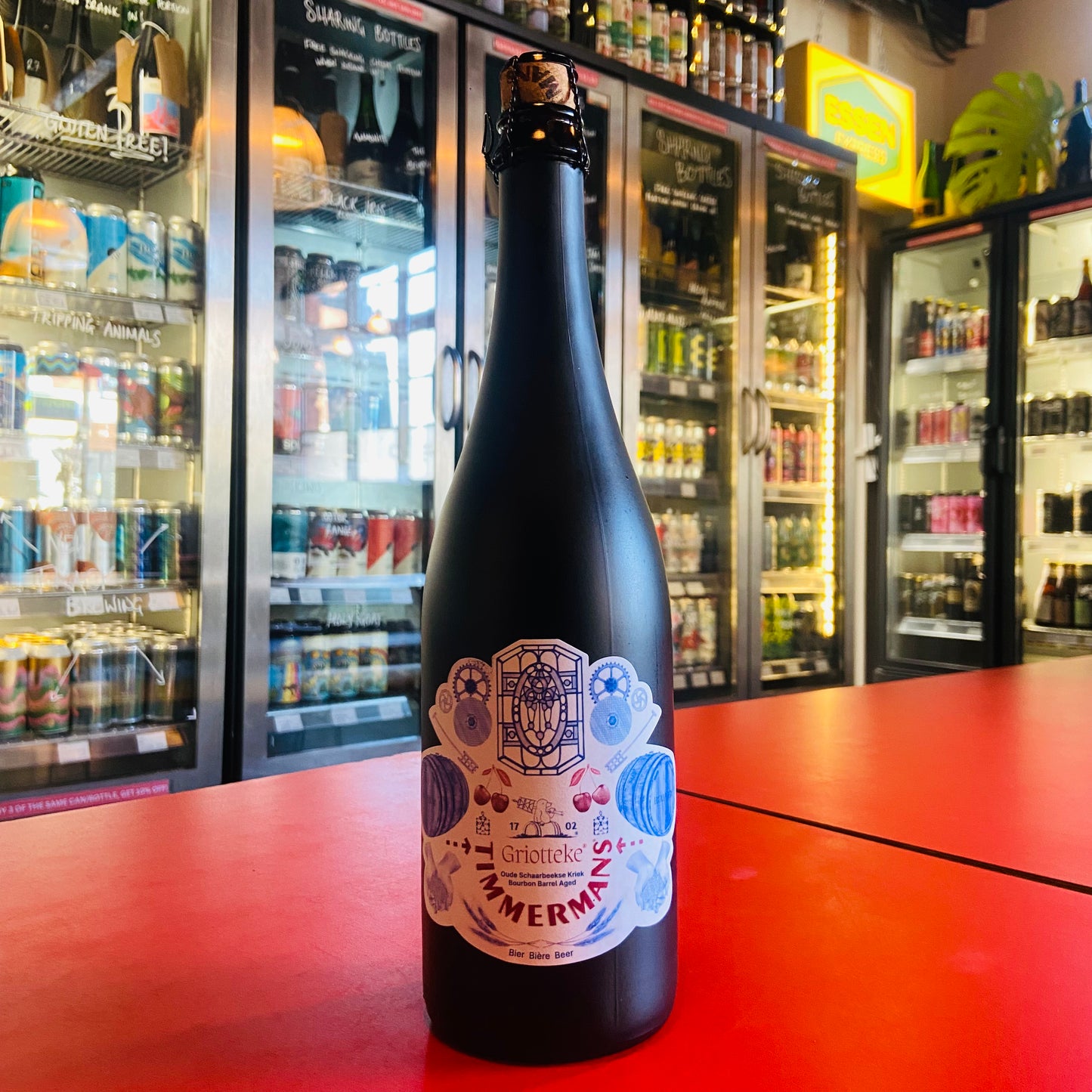 Timmermans - Griotteke - Bourbon Barrel Aged Kriek Lambic - 6.7% - 750ml Bottle