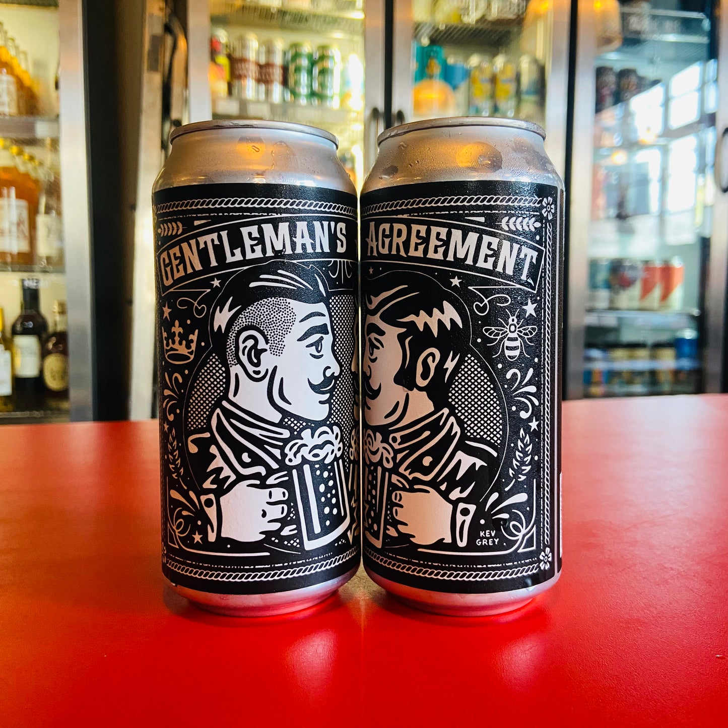 Black Iris x Cloudwater - Gentleman's Agreement - Victorian Ruby Mild - 5.8% - 440ml Can