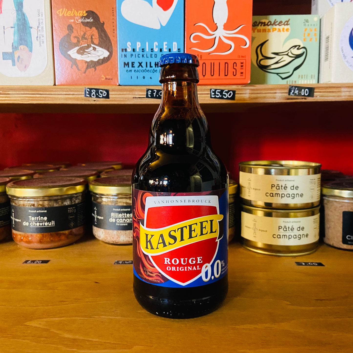 Kasteel - Rouge 0.0% - Alcohol Free Cherry Beer - 330ml Bottle