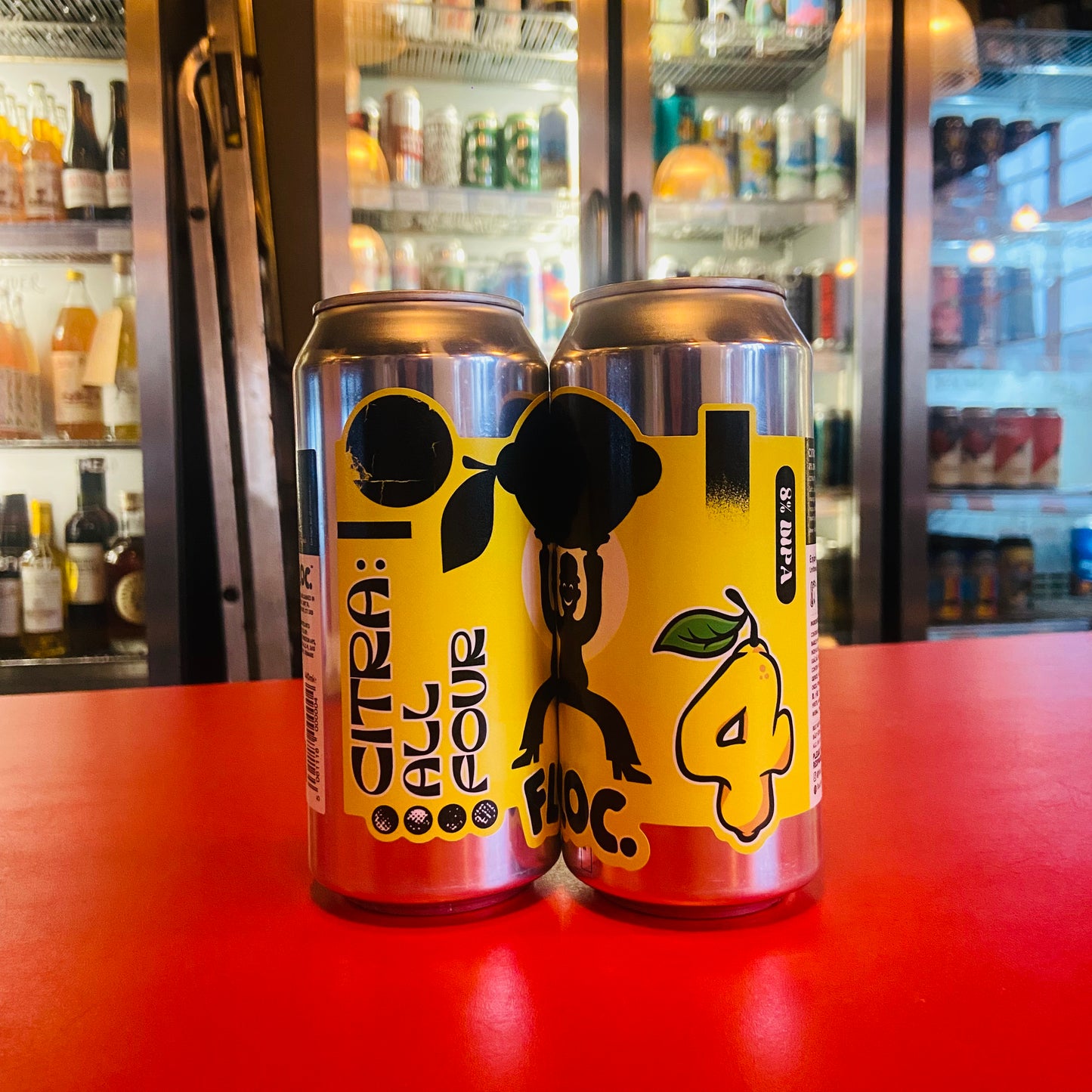 FLOC - All Four DIPA - Double IPA - 8.0% - 440ml Can